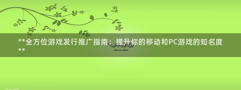 新航娱乐app官方免费下载安装：**全方位游戏发行推广指南：提升你的移动和PC游戏的知名度
**