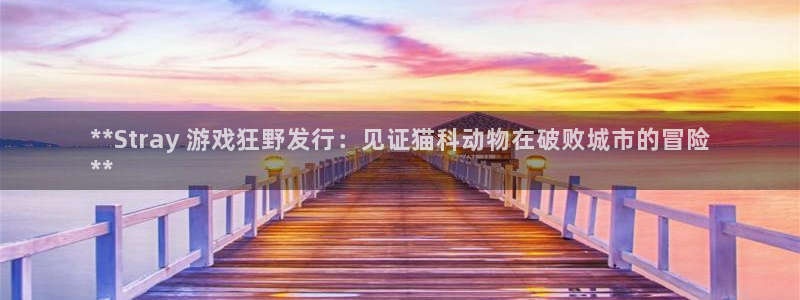 新航娱乐直开.中国最新版本更新内容：**Stray 游戏狂野发行：见证猫科动物在破败城市的冒险
**