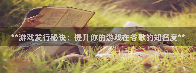 新航娱乐旗下艺人名单表：**游戏发行秘诀：提升你的游戏在谷歌的知名度**